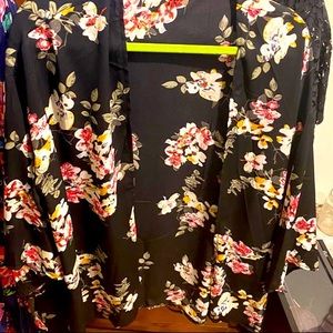 Floral cardigan